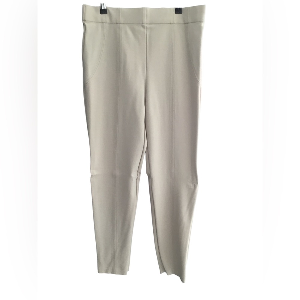 Jones & Company Stretch Pants Ivory. Size L